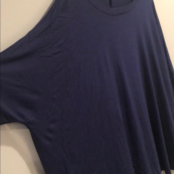 tobi | oversized navy tee - Picture 2 of 5